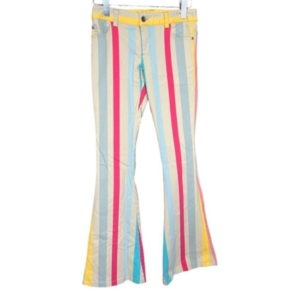 Alice + Olivia by Stacey Bendet Striped Pants Women Size 2